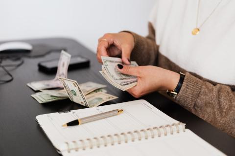 Counting cash