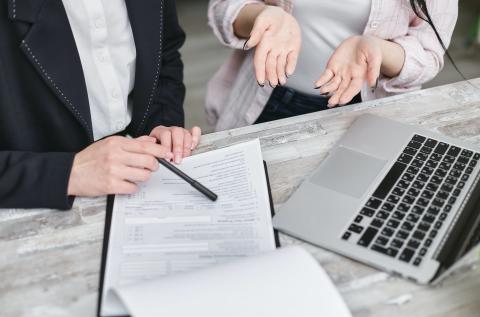 Reviewing insurance papers