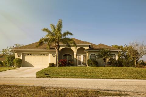 Front of a house